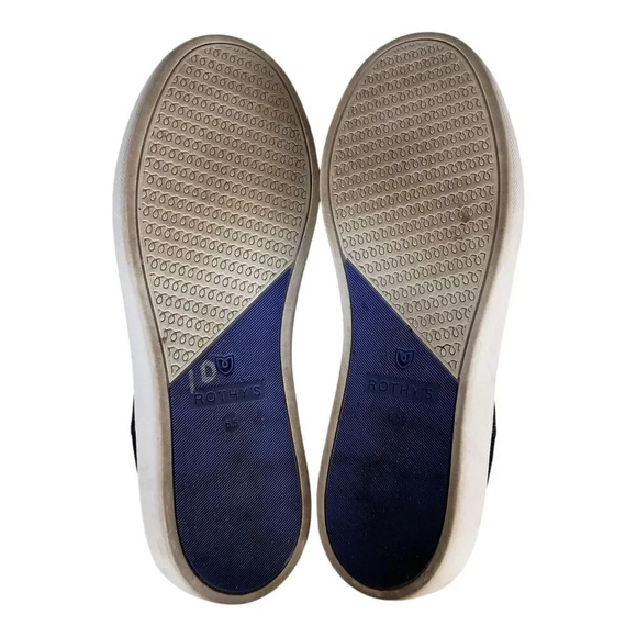 Rothys Loafers Flats Round Toe Black Knit Women's 6.5 - Picture 10 of 10